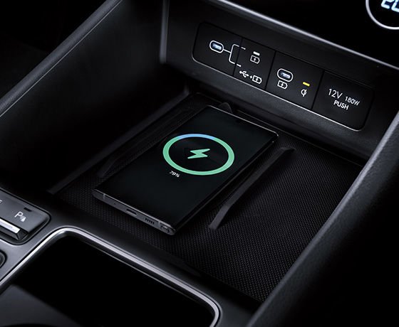 Hyundai SONATA, Сымсыз зарядтау