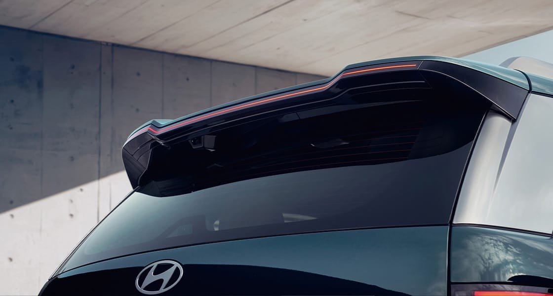 Hyundai PALISADE, Аэродинамикалық спойлер